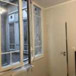 Bright guest bedroom with window in central Bordeaux homestay